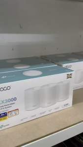 TP-Link Deco X50 AX3000 Home AI-Driven Wifi 6 Mesh Router or AP Support All ISP (1 2 & 3 PACK)