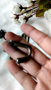 Kapstok singel kuningan antik / hanger brass hook Asli Kuningan