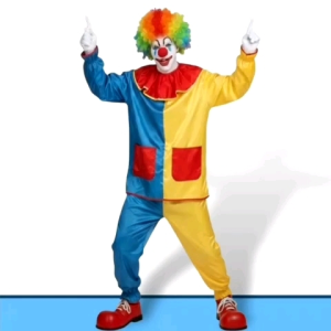 kostum badut joker model setelan