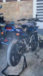 Knalpot Ninja R RR SS HBY Thailand Carbon Serat Kevlar Fullstainless Pnp