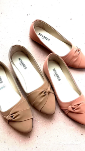 SEPATU WANITA FLAT BALET IKATAN CINTA TERABARU H26318
