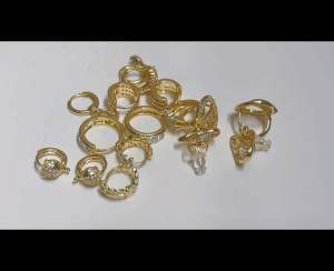 ต่างหูทองไมครอน ต่างหูชุบทองแท้ 100% ต่างหูทองชุบ เศษทองคําแท้ ต่างหูหุ้มทอง ชุบทอง 24K (ไม่ลอก ไม่ดํา)