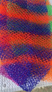 ถุงตาข่าย วัสดุจากเชือกไนลอน คละสี