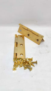 engsel plat 3" engsel plat jendela 3" Warna Kuning emas/Engsel Jendela plat warna kuning emas 3 inch