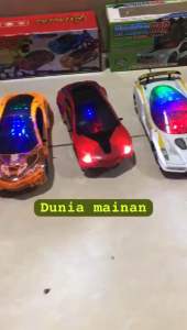 Mainan Mobil Sport Car Musik dan lampu 3D