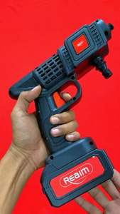 Mesin Steam REIM 660V Wireless – Jet Cleaner Mobil Motor Tekanan Tinggi 12V Battery cocok untuk tani