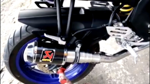 Silencer Knalpot Akrapovic Gp Lorenzo Carbon Inlet 50mm