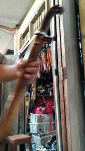 bedog golok panjang 55 cm full kayu senokeling johar