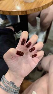 Nailbox TAY tone Đỏ đô và đỏ tươi - xem bảng màu ảnh số 2