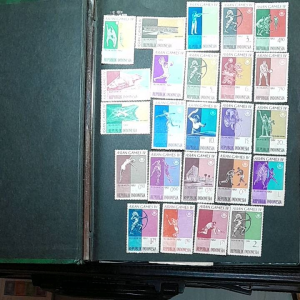 Prangko Indonesia Kuno 24 Pcs (Fullset) Seri Asian Games Ke-4 Tahun 1962 UN USED