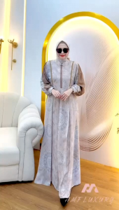 Farisya Dress Set Hijab oleh SBR Premium