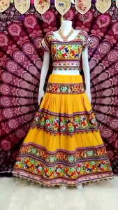 🎯Langa from india ชุดแลงก้าเซ็ท3ชิ้น งานชนเผ่า สินค้าอยุ่ไทยพร้อมส่ง