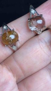 (Real Unit) Red Phantom Quartz adjustable (14x10mm+-) 红幽灵 意境 四季幽灵 戒指-可调节. -Cincin Batu [S/n:2060726-30]