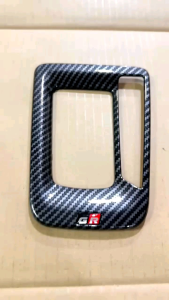 Cover Panel Shifter Perseneling GR All New Fortuner 2016 2018 2020 2022 2025 2027 Carbon Hitam Glossy