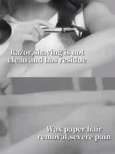 Krim penanggal bulu badan DISAAR ALOE VERA HAIR REMOVAL CREAM tidak kasar pada kulit melembut melicinkan selepas buang bulu