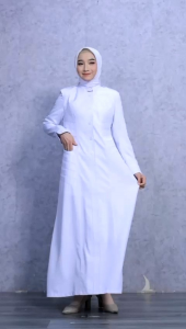 Gamis Putih Wanita: Pilihan Tepat Untuk PNS, ASN, Guru & Pekerja Kantor