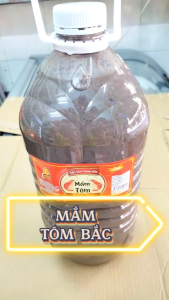 Mắm tôm Bắc can 5l (6kg)