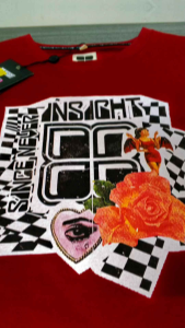 Kaos Pria Insight Tshirt Pria Kaos lengan pendek Tusken Merah