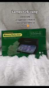 Lampu Kasir Cek Uang Palsu Money Detector 118: Solusi Terbaik untuk Bisnis Anda