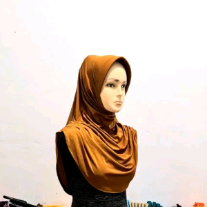 JILBAB INSTAN RUMANA Bergo Standar Kerudung Polos Serut