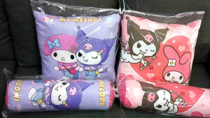 🔥New Design 🔥 size 40 cm x 40 cm Bantal Segi & Bolster Anak Patung / Pillow & Bolster Doll