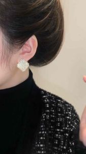 (Bebas beli 2 dapat bonus) H-Girl888 COD A158 Anting Kotak cakep titanium wanita Korea original elegan