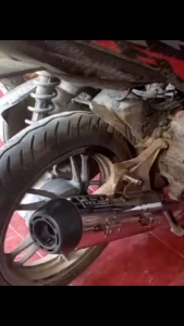 Knalpot COPY TZM Crome Tzm krum Untuk Motor ALL Metic HONDA / ALL BEAT ALL SCOOPY ALL VARIO  ALL GENIO ALL SPACY