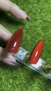 🎄🎁 งานลูกแก้วสีแดงฉ่ำฉ่ำสีเจลแท้”งานยาวแหลม“