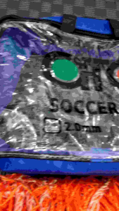 Sports In Style Indoor Futsal Soccer Net Orange