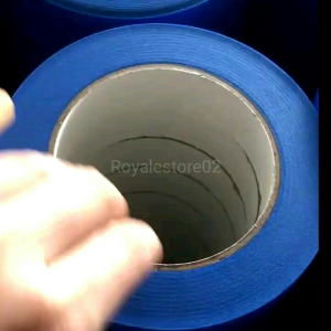 Isolasi Kertas Masking Tape Biru / Lakban Kertas Buat Mengecat 24Mm X 50Meter