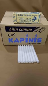 40 Pak Lilin Putih Cap Kapinis Tipe Superior Isi 8 X 40 Pack Lilin Mati Lampu Candle Murah Besar Grosir (Karton)