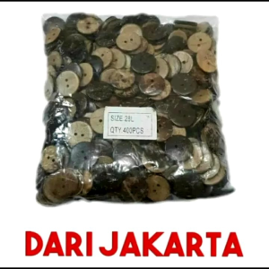 200 pcs Diameter 21 mm Kancing Batok 21 mm / Kancing Batok 21 cm