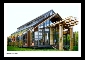 แบบร้านอาหารสไตล์โรงนาฝรั่ง สวยทันสมัยแบบธรรมชาติ แบบแปลนสถาปัตก่อสร้าง ขนาด 10x20  : 200 ตรม.