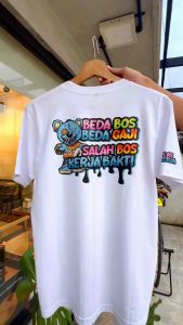 Kaos Beda Bos Beda Gaji Kelas Pekerja