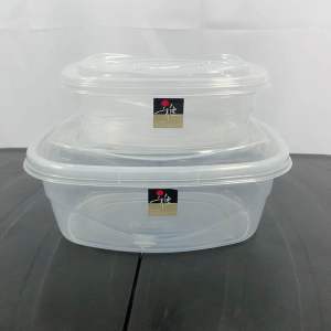 UniGlobal (Set of 2) Large & XL Rectangle Food keeper/ Food Container Dym Series