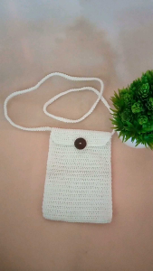 Tas HP Rajut & Tas Paspor Rajut Handmade 14cm×19cm