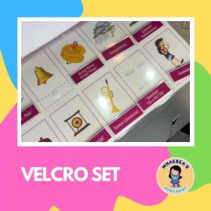 Interactive Velcro Worksheet | Busy Book - Iba’t Ibang Tunog