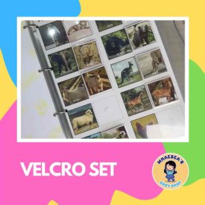 Interactive Velcro Worksheet | Busy Book - Animal Babies