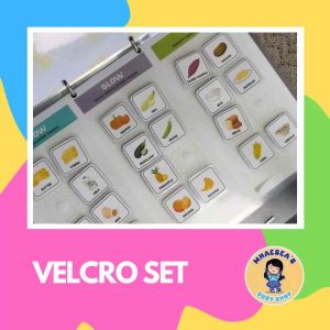 Interactive Velcro Worksheet | Busy Book - Go Grow Glow