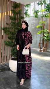 GAMIS TWILL KANCING BUNGKUS FLOY MOTIF BARU