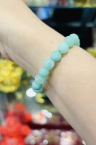 Vòng tay đá mã não xanh ngọc sang chảnh vip xinh xinh may mắn