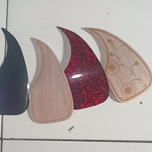 Pickguard Beskemer Stiker Pelindung Body Gitar Akustik Fender