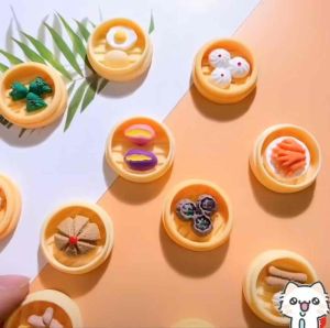 Set 30 Đồ Ăn Dimsum Mô Hình Mini Charm Đồ Ăn Điểm Tâm HongKong Đồ Chơi Xửng Hấp Nhỏ Trang Trí Nhà Búp Bê