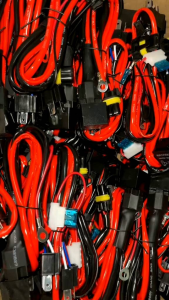 Kabel Relay Set Lampu Mobil H4 Single Biled HID Projector 55w Panjang 90cm High Quality SM