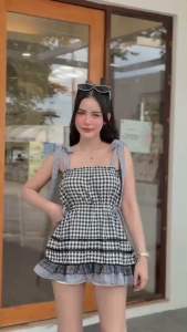 A38 เดรสดีเทลน่ารักๆๆๆ