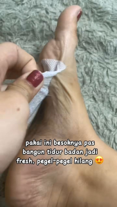 KOYO KAKI PENYERAP RACUN DALAM TUBUH KINOKI HERBAL ALAMI - KINOKI GOLD DETOK FOOT PADS