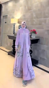 25125 JAS SET HIJAB DRESS GAMIS MODE TERBARU TERLARIS BEST SELLER BY MAZAYA 100%ASLI REAL ADA ATALIA