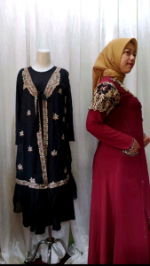 Gamj Abaya Adila Hitam: Desain Elegan & Nyaman