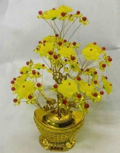 Cây rồng chở vàng về đầy nhà may mắn trưng ban Thần Tài size đại