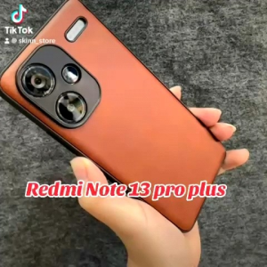 [ Ảnh thật ] Case ốp lưng Xiaomi redmi Note 13 pro plus 5G dẻo kiểu da mềm mại ôm máy bảo vệ camera